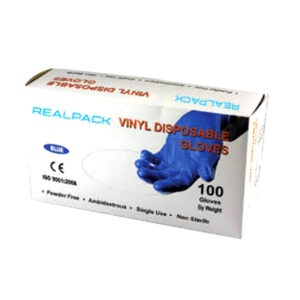 Vinyl Gloves - Blue